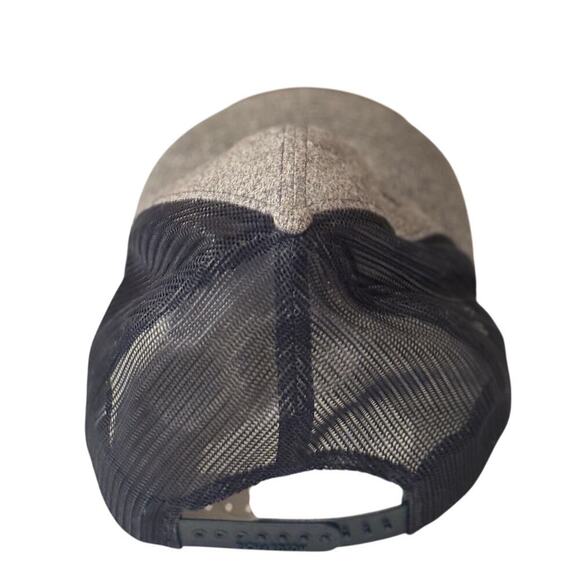 NOC Trucker Hat Unisex Adjustable Gray Black Nantahala Outdoors Hiking - Picture 3 of 5